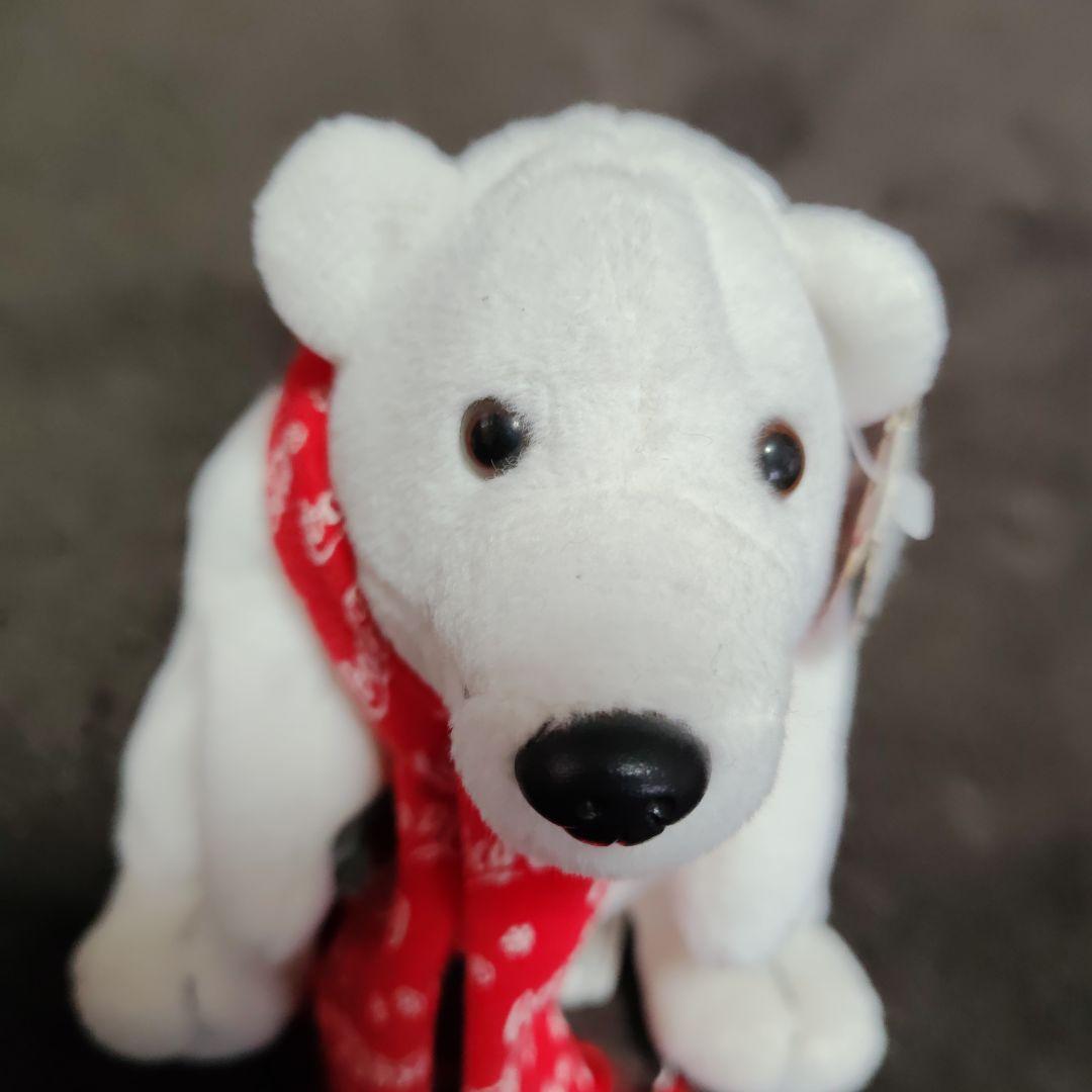 希少　レア　Coca-Cola ぬいぐるみ 白いクマ　平成初期