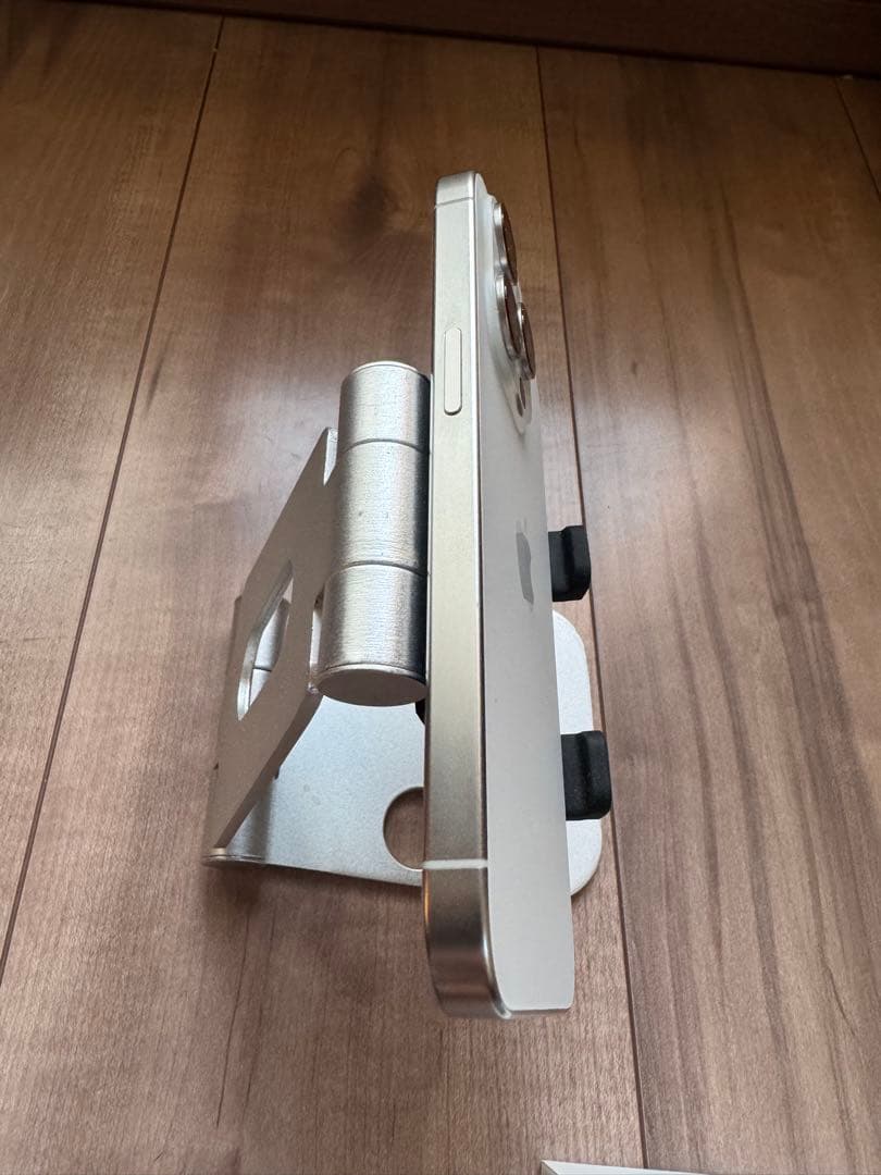 Apple iPhone 15Pro 256 ホワイトチタニウム セット