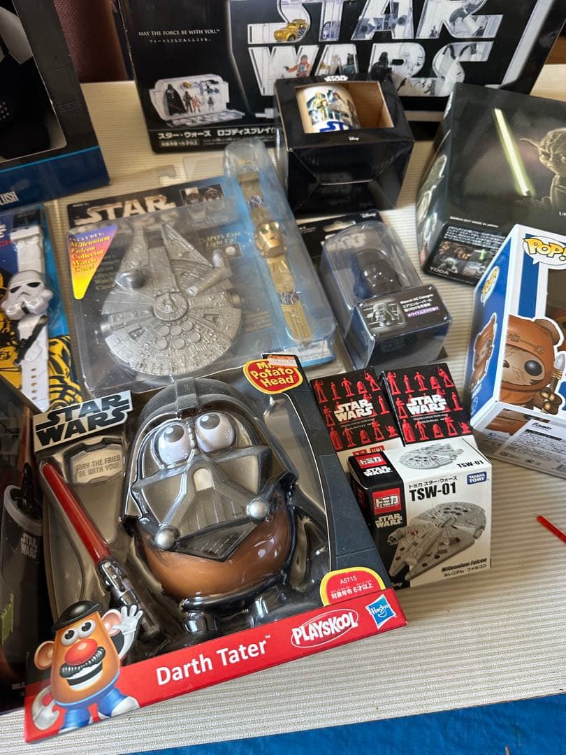 STAR WARS ダース・ベイダー ランプ/アラームクロックなどなどまとめ売り