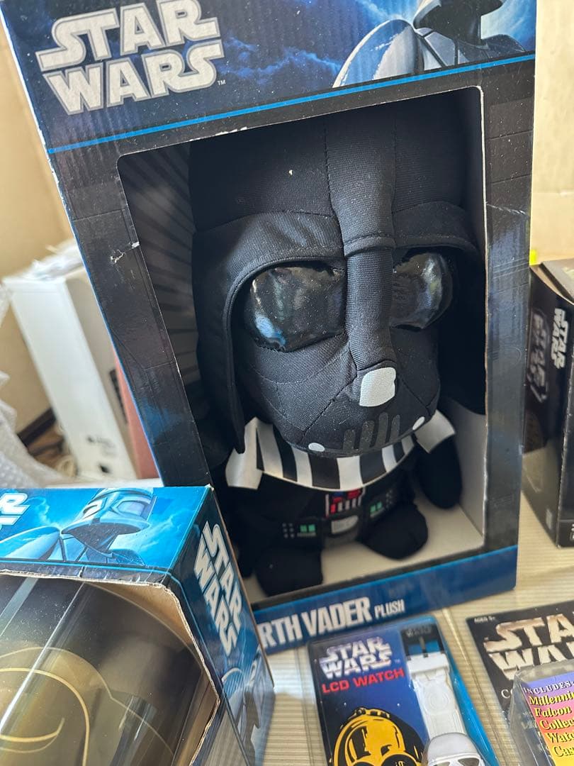 STAR WARS ダース・ベイダー ランプ/アラームクロックなどなどまとめ売り