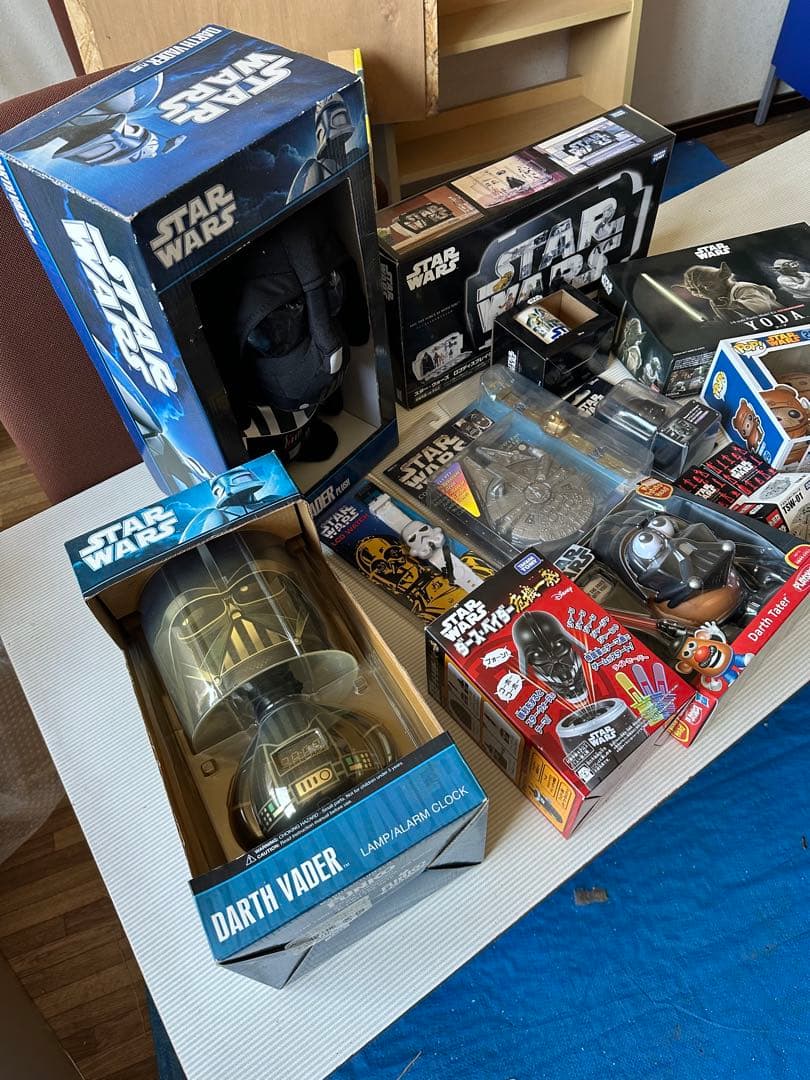 STAR WARS ダース・ベイダー ランプ/アラームクロックなどなどまとめ売り