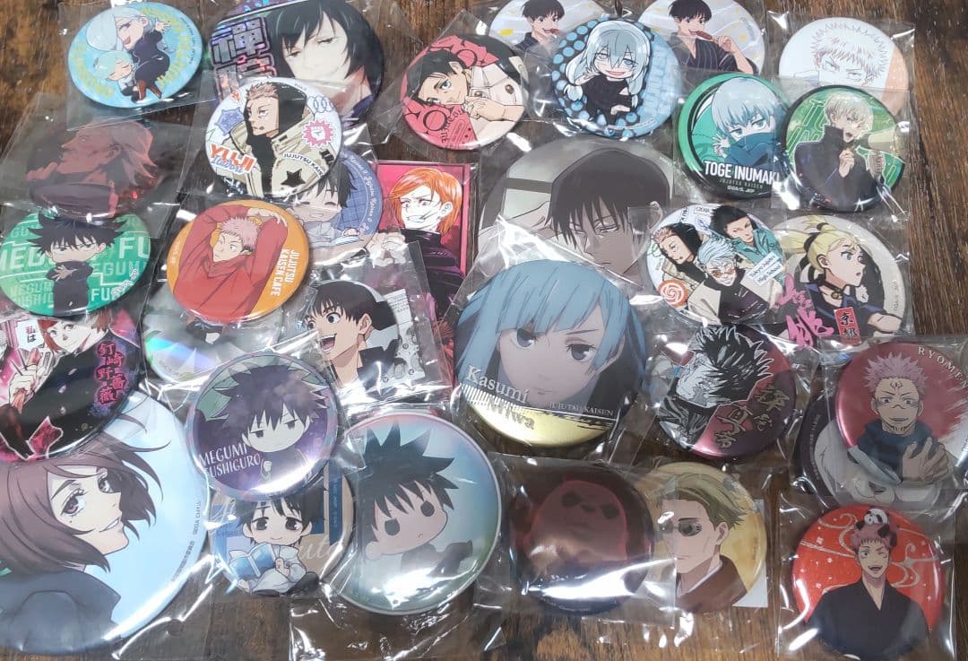 まとめ売り　呪術廻戦　250点　缶バッジ　アクリルスタンド