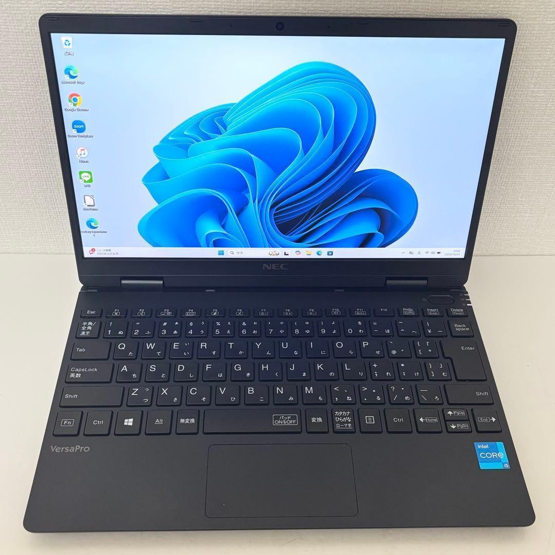 【美品・高性能】i5第11世代✨NEC VersaPro SSD512GB 軽量