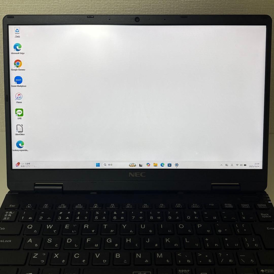 【美品・高性能】i5第11世代✨NEC VersaPro SSD512GB 軽量