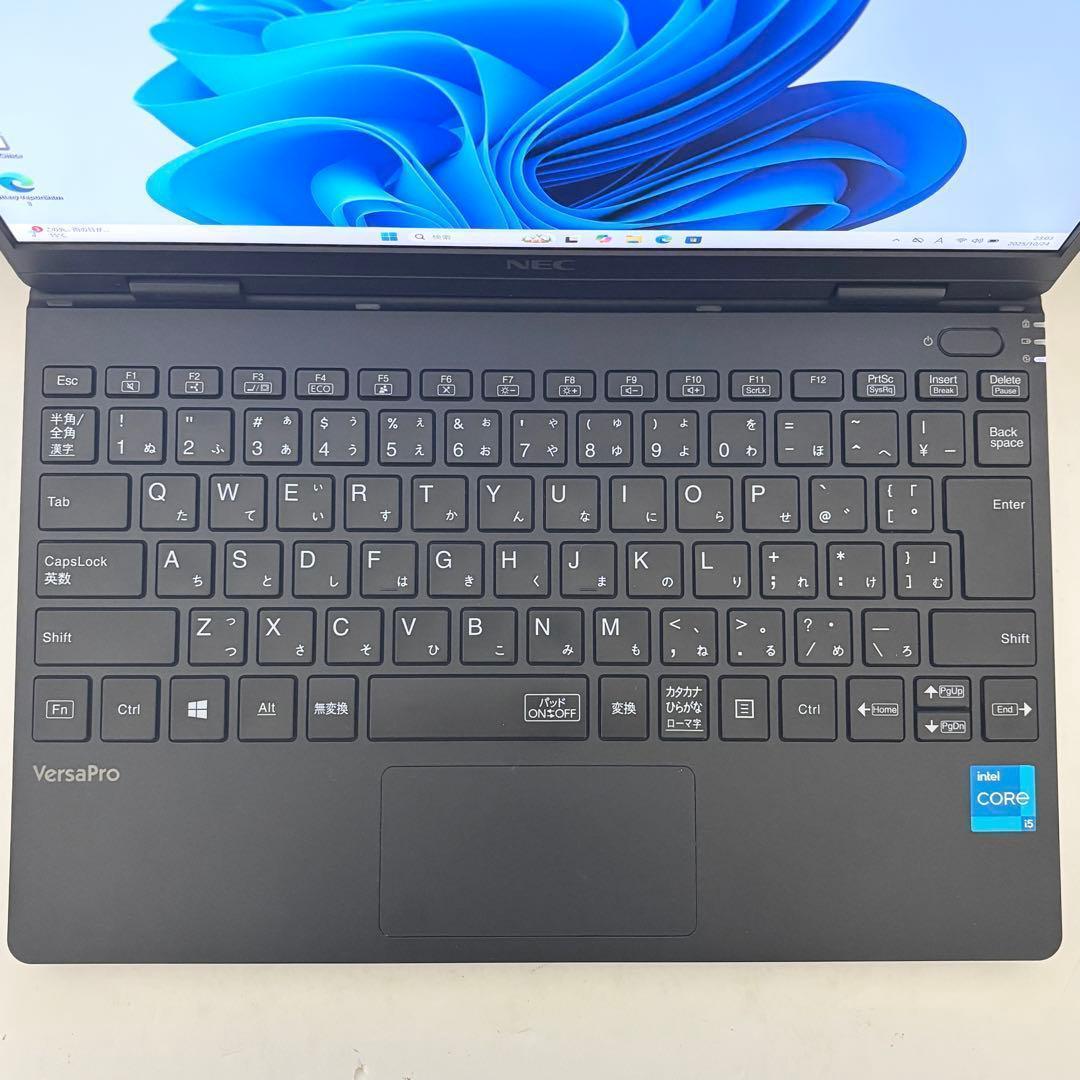 【美品・高性能】i5第11世代✨NEC VersaPro SSD512GB 軽量