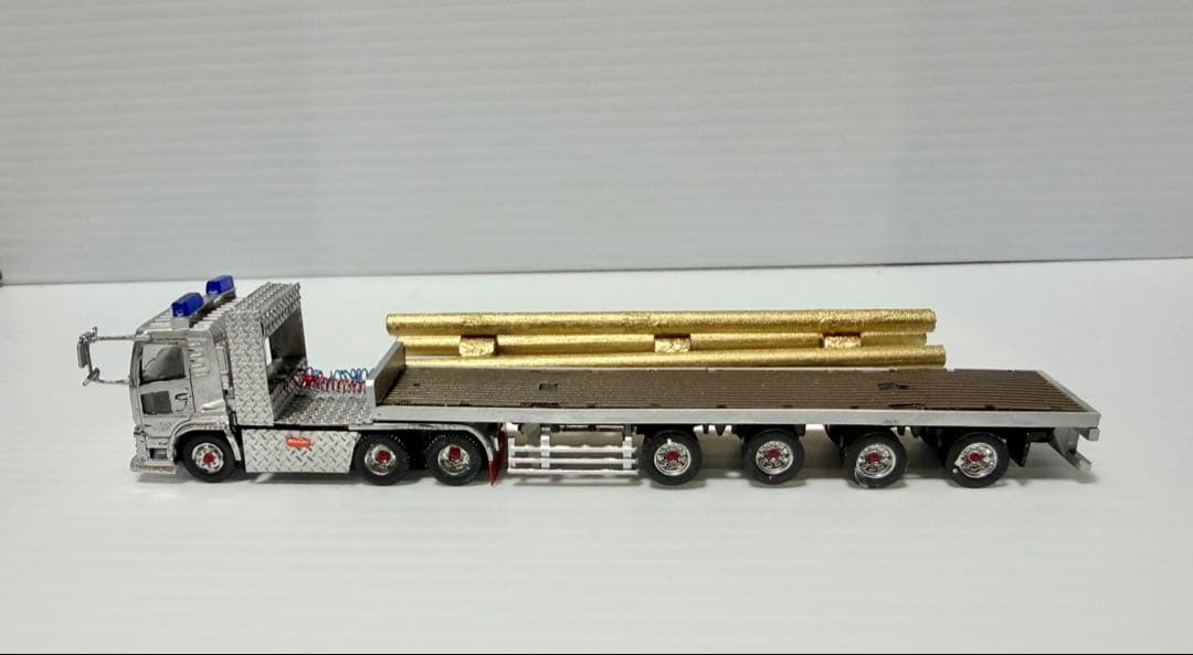 ★積荷付★ＵＤトラックスクオン➕４軸重トレーラー　トラックトレーラーコレクション