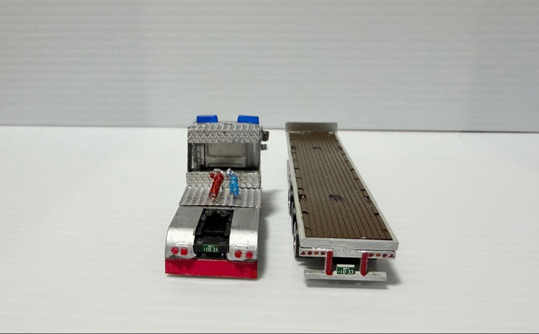 ★積荷付★ＵＤトラックスクオン➕４軸重トレーラー　トラックトレーラーコレクション