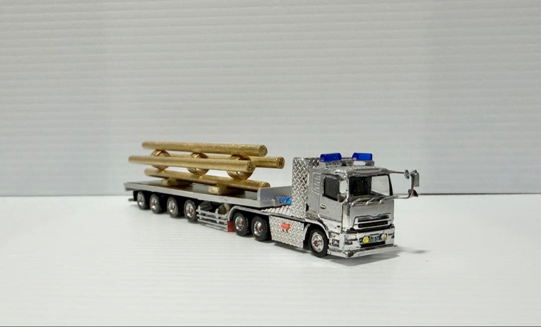 ★積荷付★ＵＤトラックスクオン➕４軸重トレーラー　トラックトレーラーコレクション