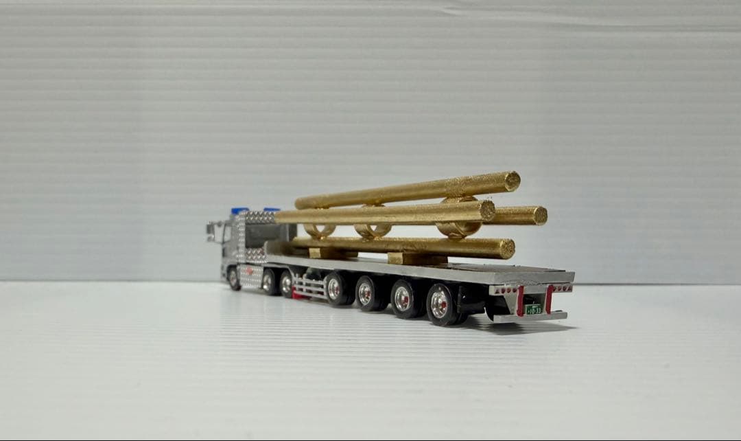 ★積荷付★ＵＤトラックスクオン➕４軸重トレーラー　トラックトレーラーコレクション