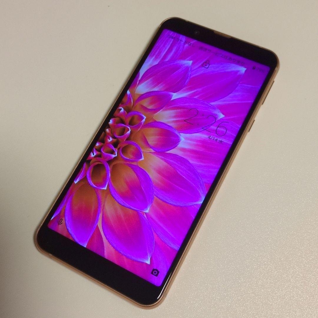 SHARP AQUOS sense3 basic SHV48 中古 利用頻度：低