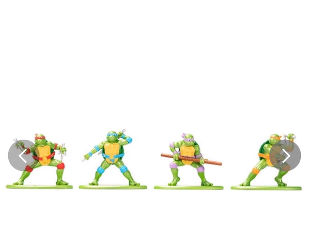 ミニカー TMNT TURTLE LAIR W/4 FIGURES + VEHICLE