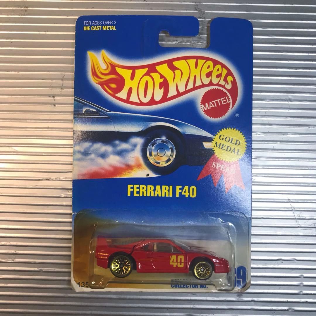 ミニカー HotWheels Ferrari F40