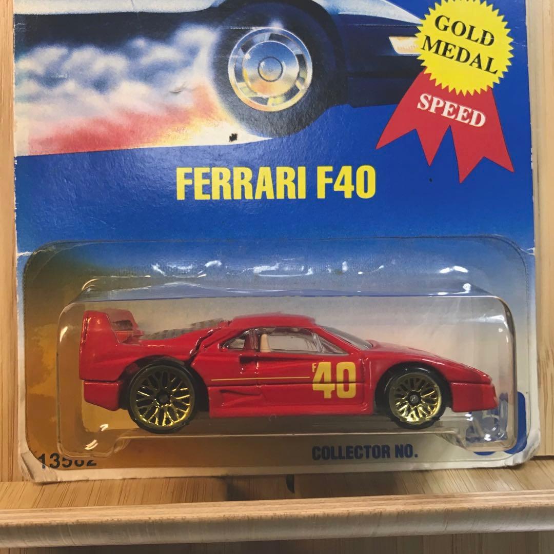 ミニカー HotWheels Ferrari F40