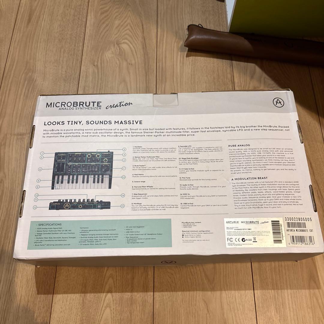 ARTURIA MicroBrute（CREATION EDITION）