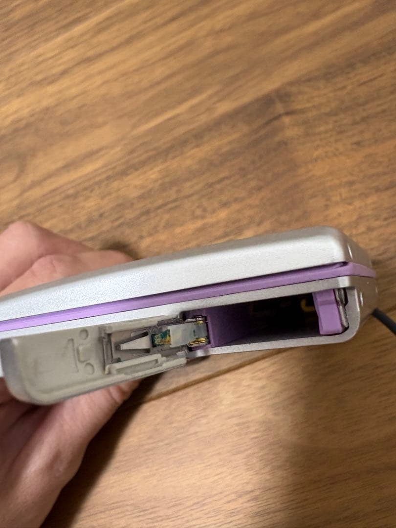 SONY MDプレーヤー　パープル