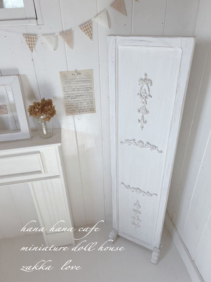 ♡ロココ調ドアオブジェ♡装飾/パーツ/ロマンティック/エレガントスタイル/