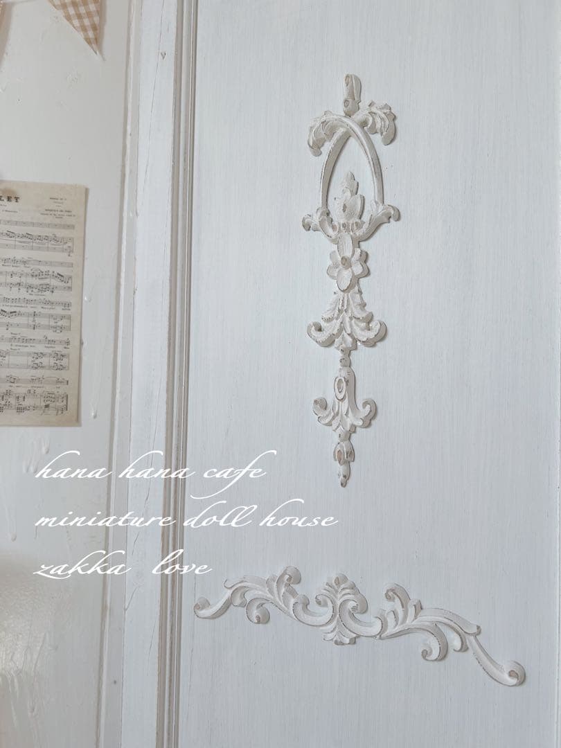 ♡ロココ調ドアオブジェ♡装飾/パーツ/ロマンティック/エレガントスタイル/