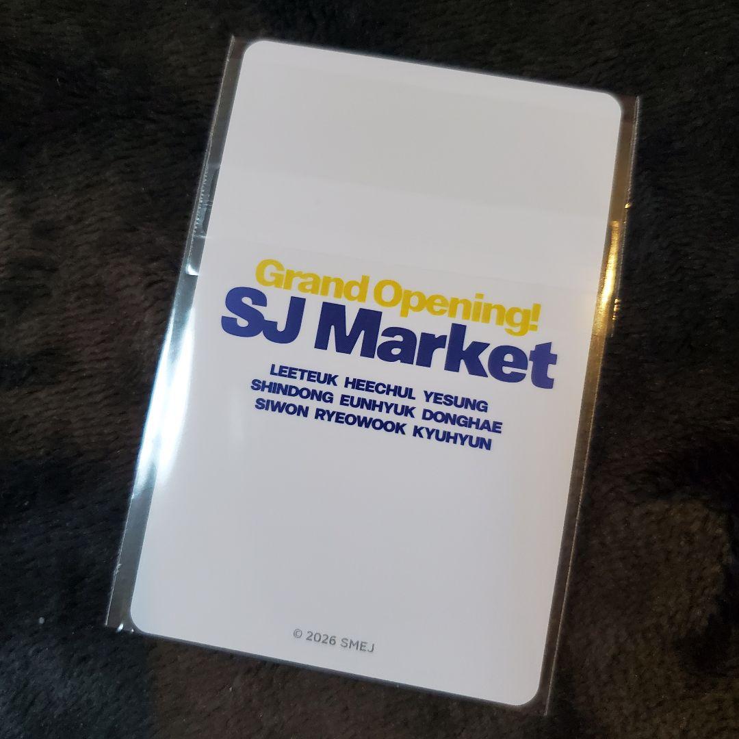 SUPER JUNIOR SJ MARKET イェソン トレカ　スジュ