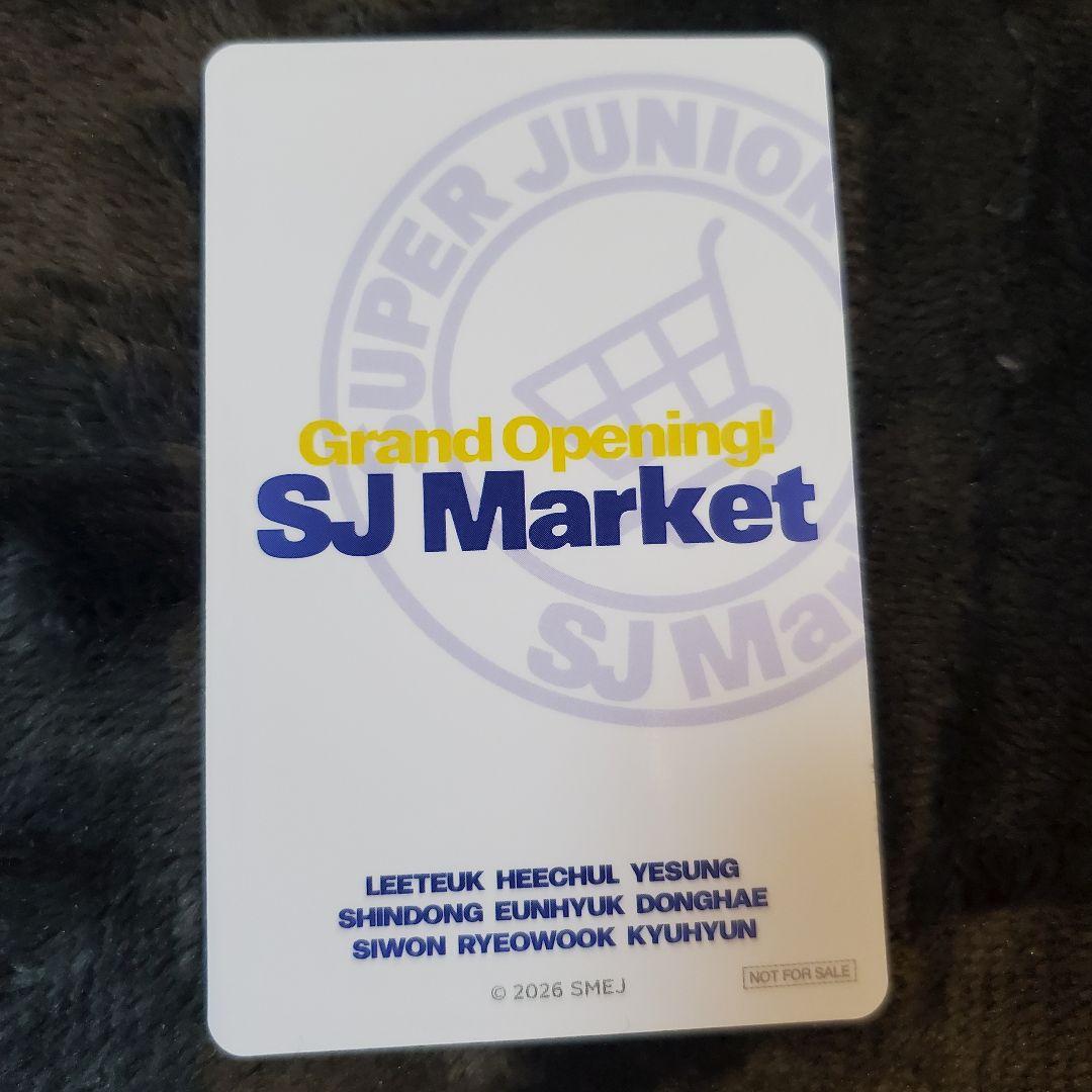 SUPER JUNIOR SJ MARKET イェソン トレカ　スジュ