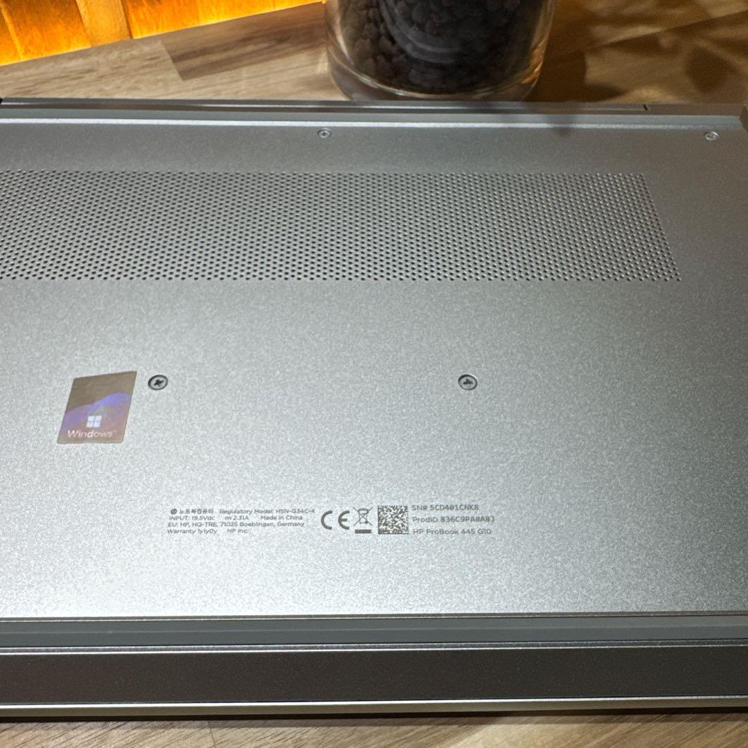 極美品‼️HP ProBook445☘Ryzen7☘メモリ16GB☘ノートパソコン