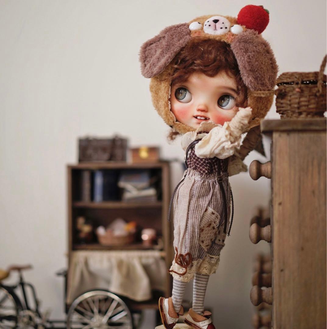 作家様カスタムブライス 人形 かわいい 個性的 笑顔 悪戯っ子 フルセット