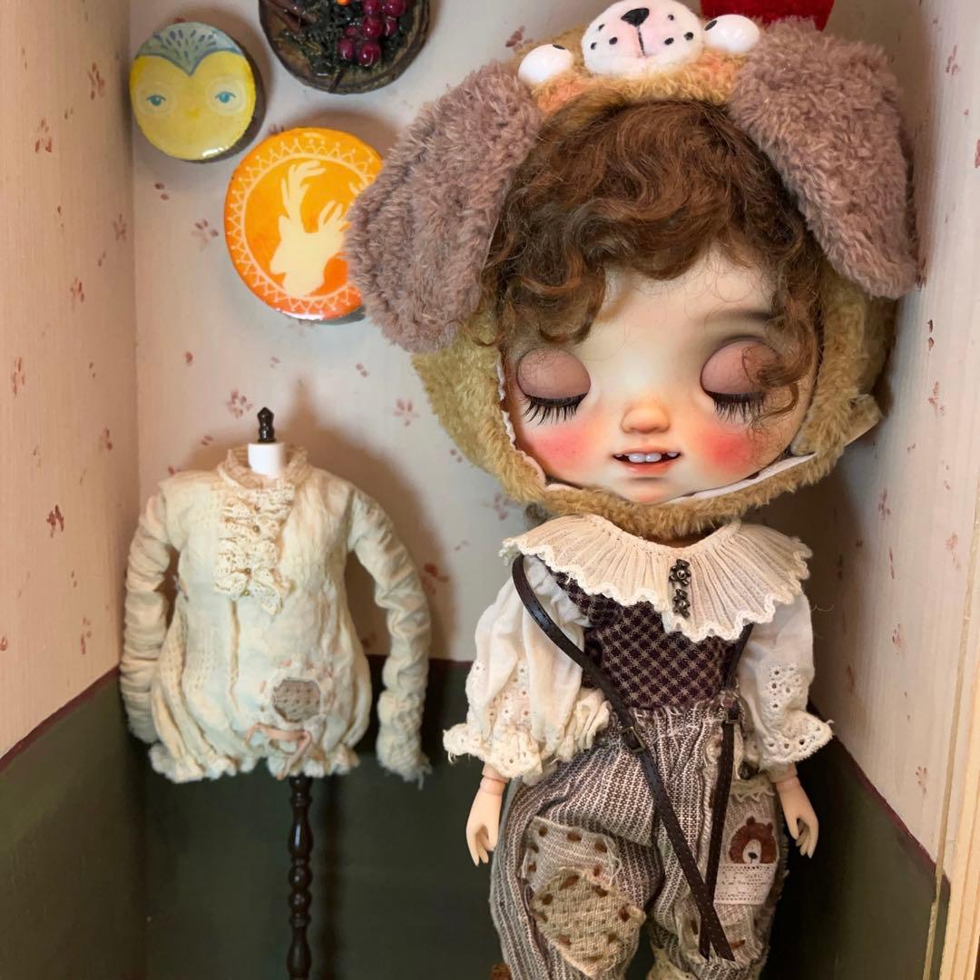 作家様カスタムブライス 人形 かわいい 個性的 笑顔 悪戯っ子 フルセット