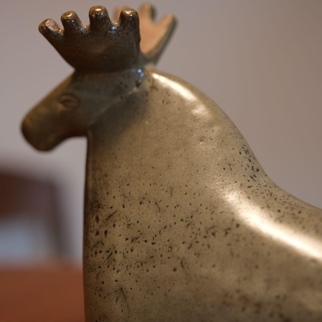 【ささ17】リサ・ラーソン 大きな動物園 ヘラジカ Lisa Larson