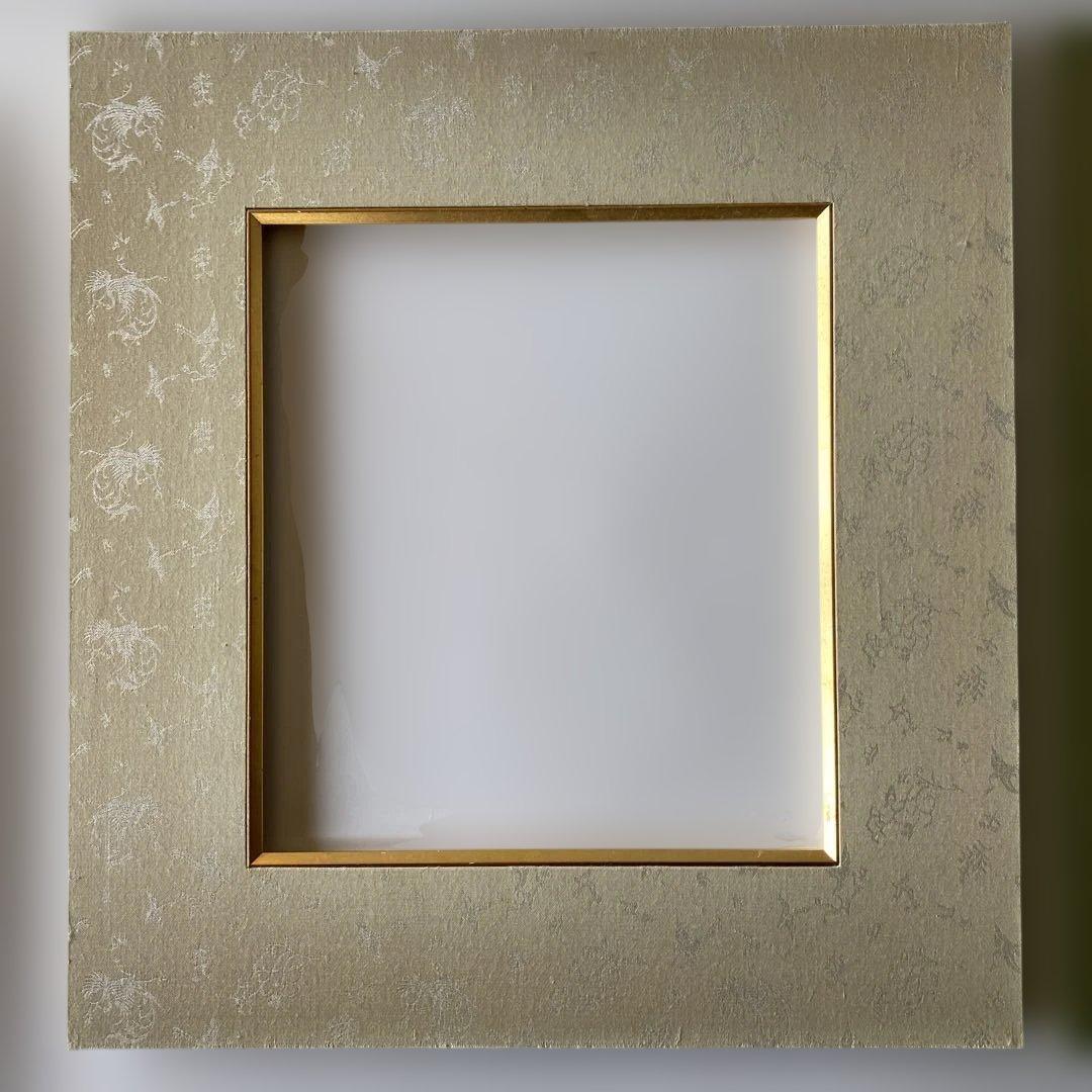 無垢材 アール曲線 額装 フレーム ジャパニーズモダン 北欧ヴィンテージ