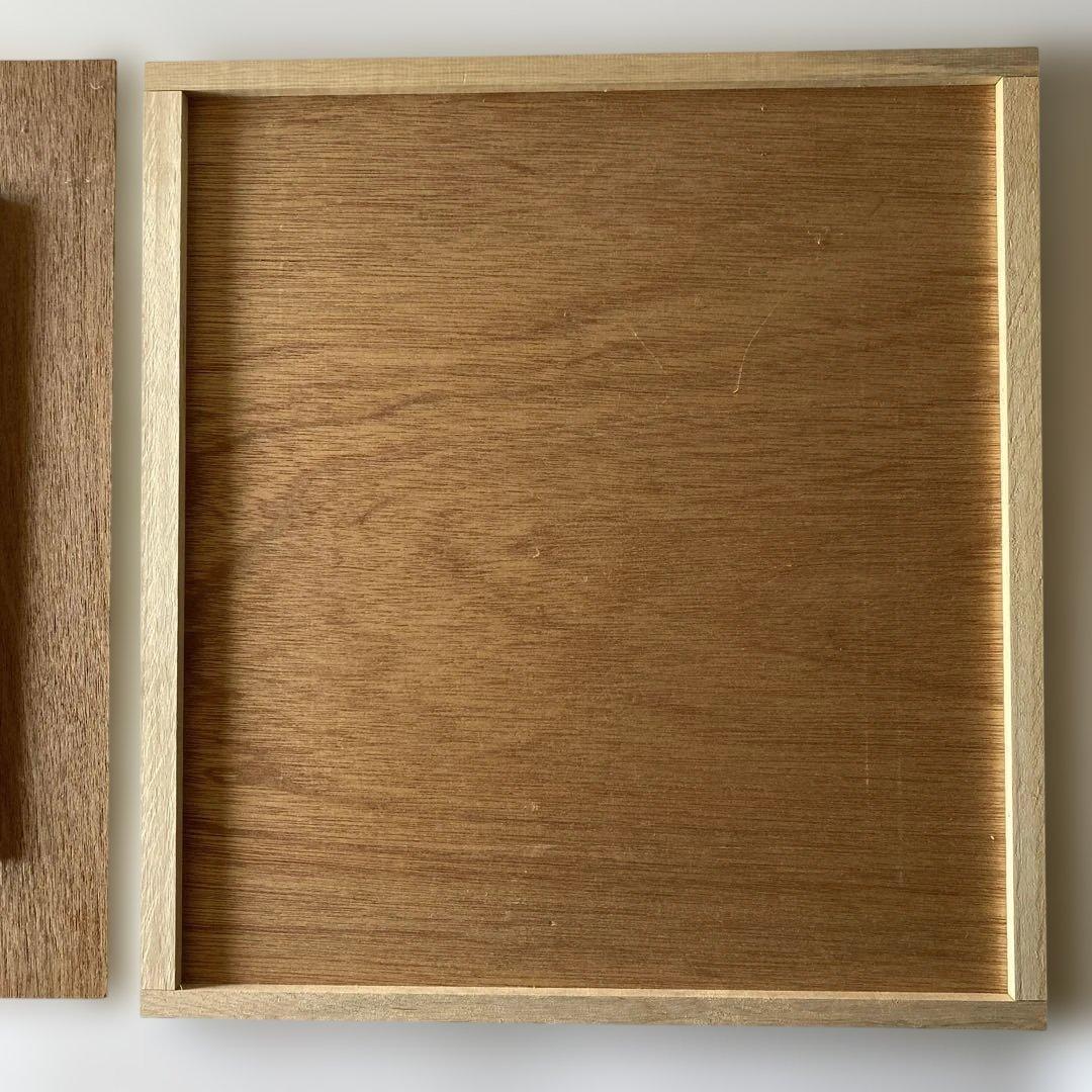 無垢材 アール曲線 額装 フレーム ジャパニーズモダン 北欧ヴィンテージ