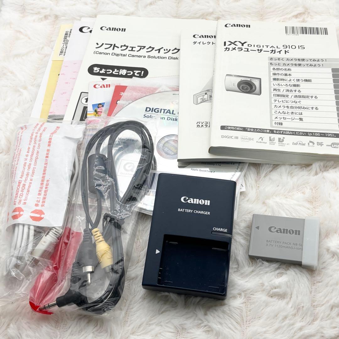 美品・ 動作良好✨ Canon IXY 910 IS シルバー
