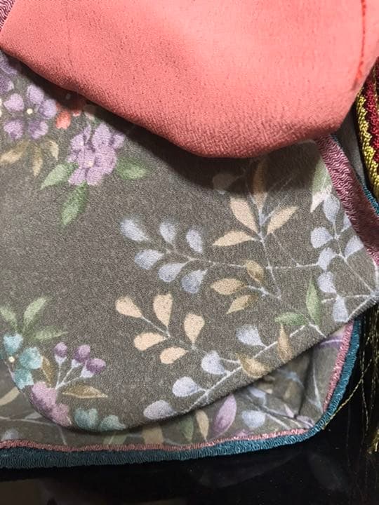 市松人形　京友禅　宝華　ガラスケース入り