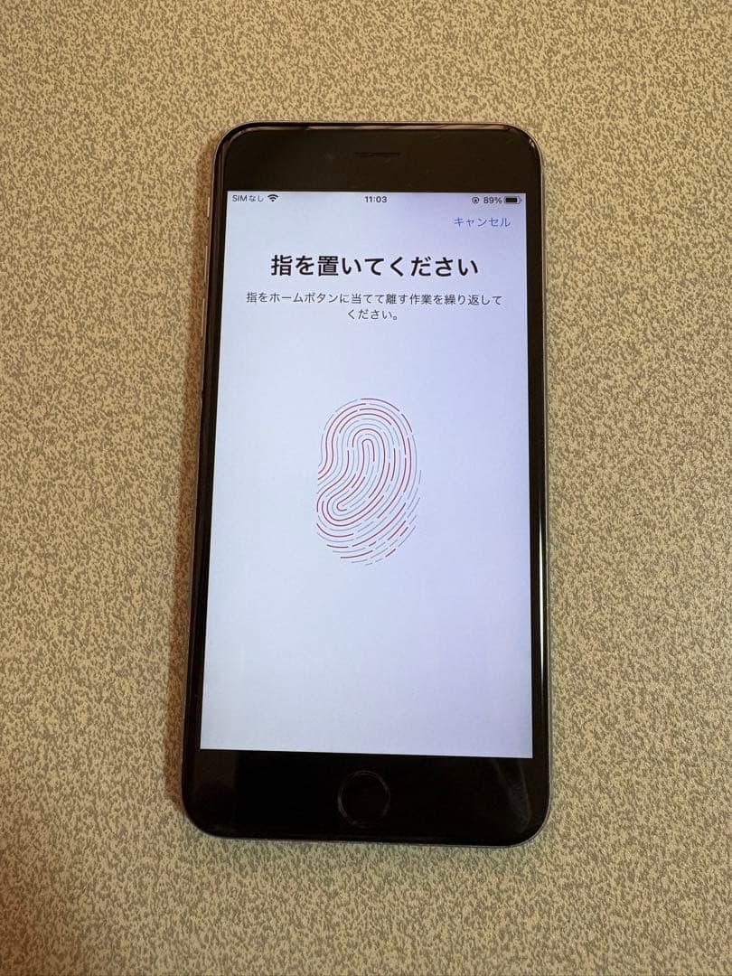 iPhone6s Plus スペースグレイ 64GB 100%