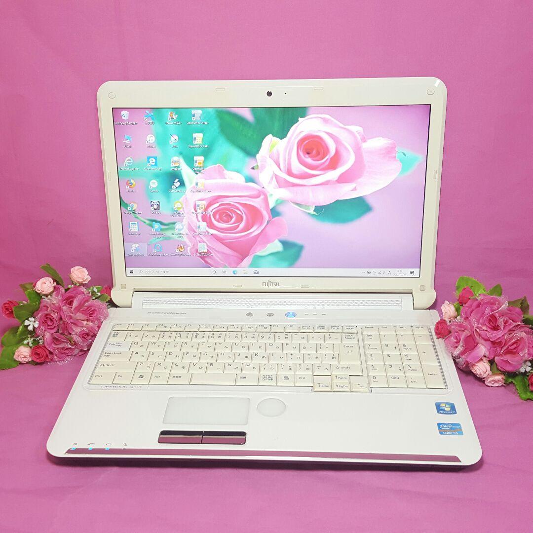 最新Win10✧大容量640G✧2世代CORE-I5✧カメラ✧メモリ4G✧︎