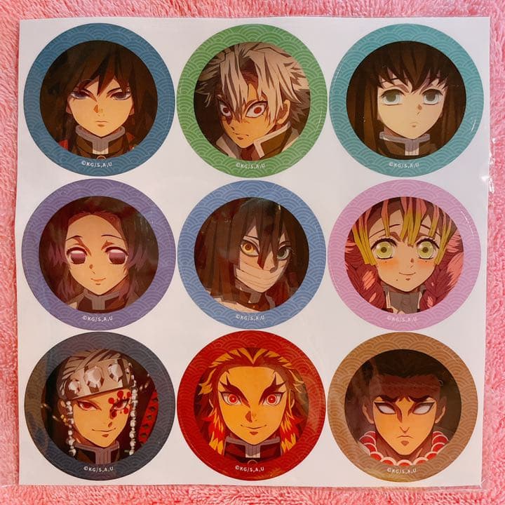 鬼滅の刃 中国 限定 グリッター 缶バッジ box 特典つき