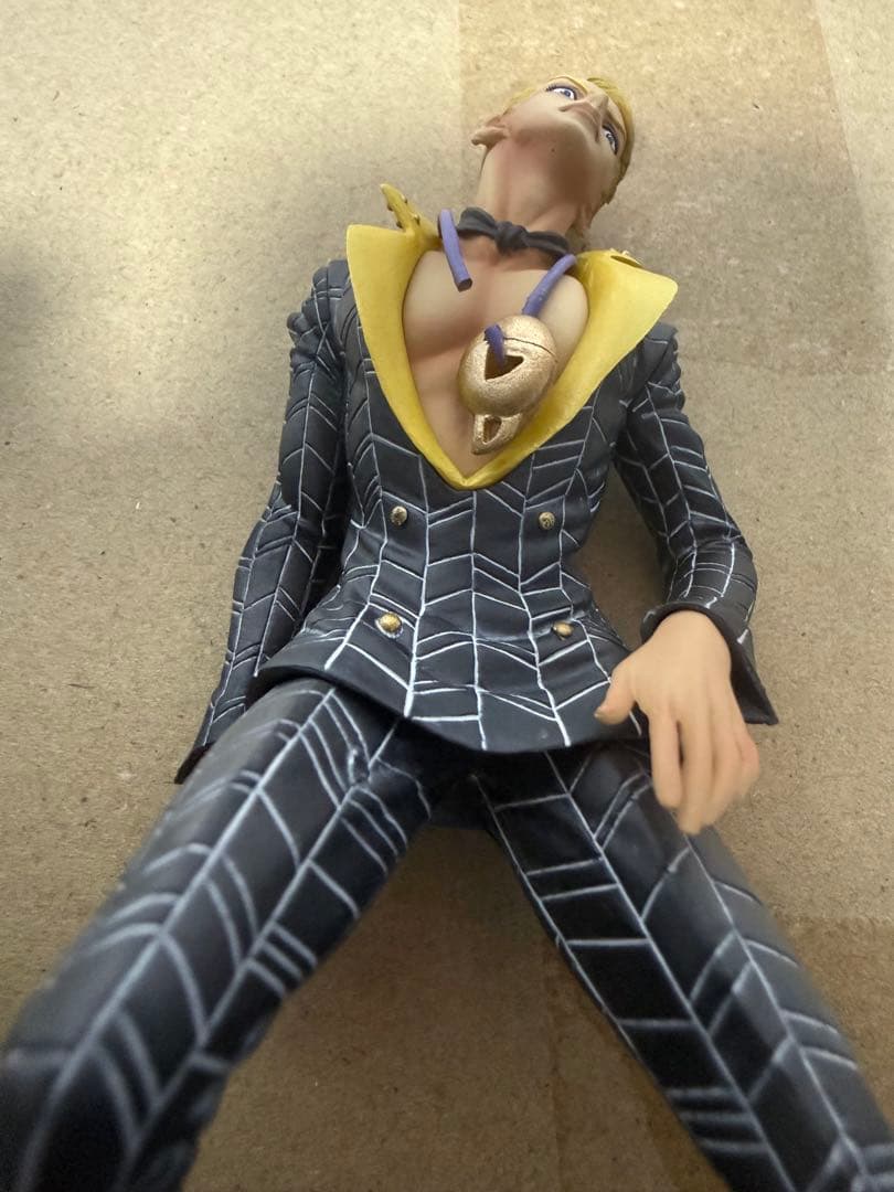 箱無し本体難 スタチューレジェンド ジョジョの奇妙な冒険 黄金の旋風 4体セット