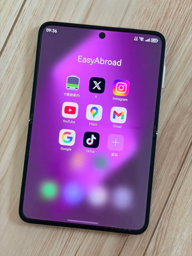 Huawei Pura X グリーン（典藏版）16GB / 512GB