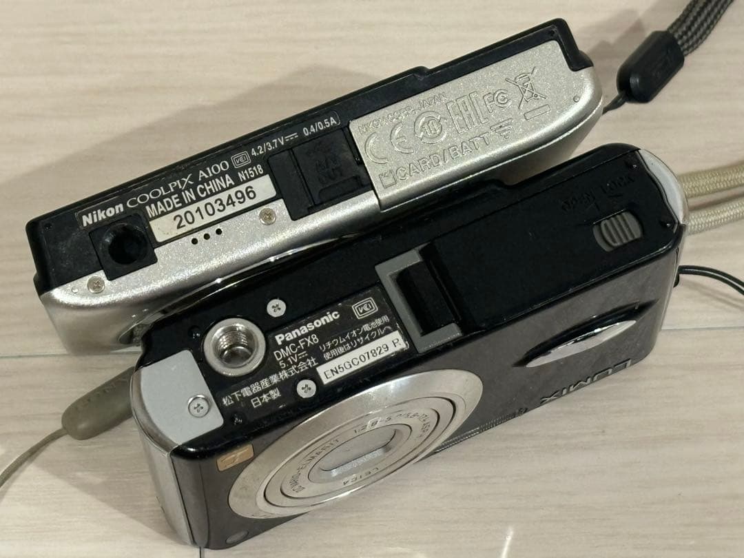 カメラまとめ売り4台、充電器2台