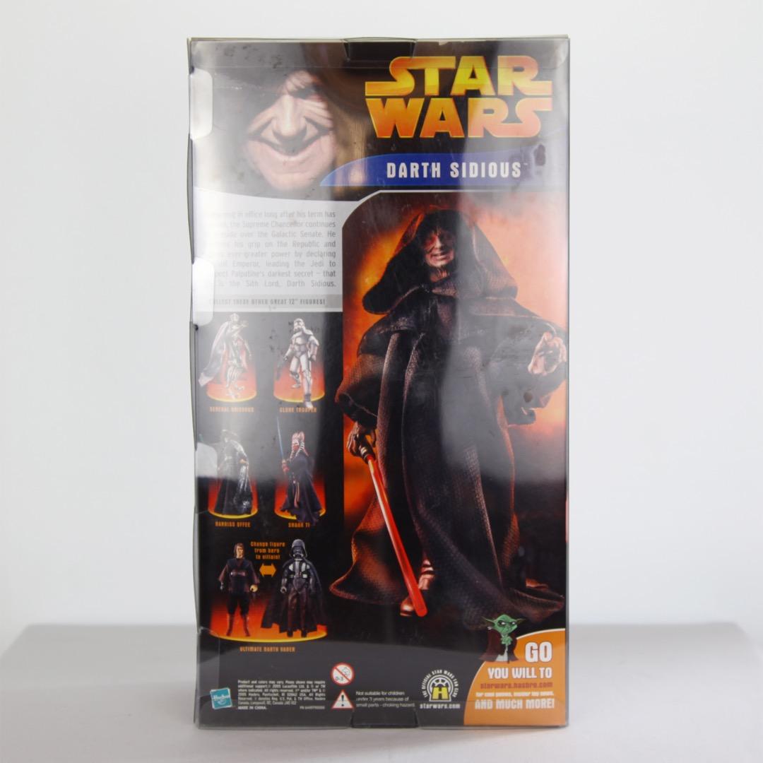 【絶版レア】スターウォーズ｜ダースシディアス｜Hasbro＜未開封・未使用品＞