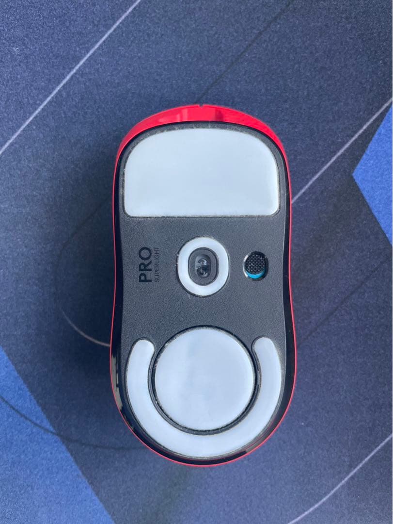 Logicool PRO SUPERLIGHT レッド