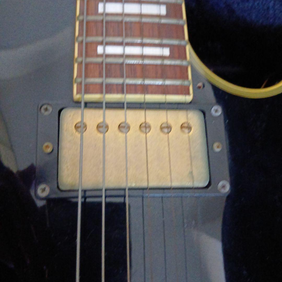 Greco エレキギター ブラック　ハードケースつき