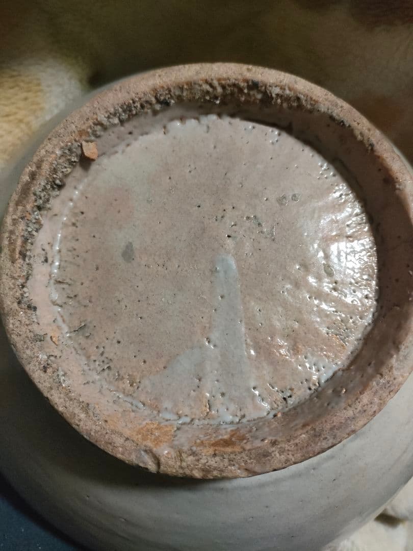 李朝白磁壺　時代物　骨董　朝鮮美術