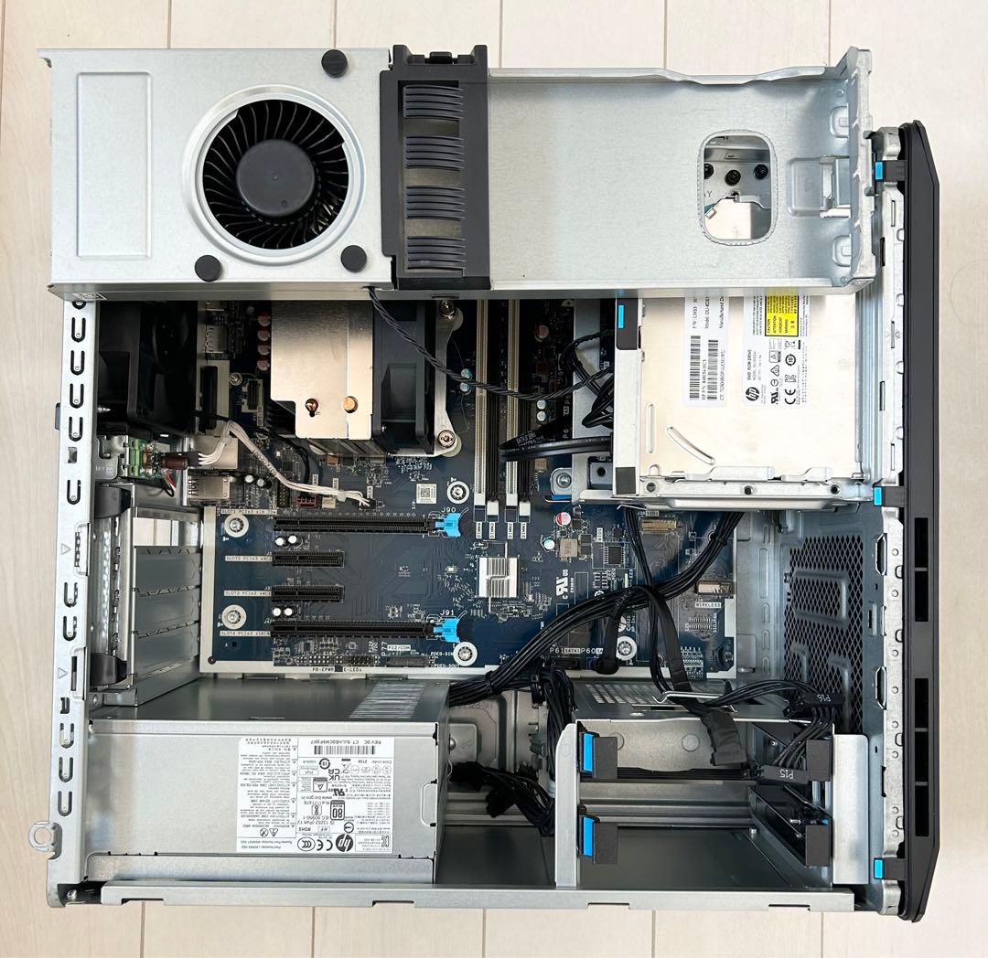 ベアボーンHP Z2 Tower G5 Workstation W-1250付け