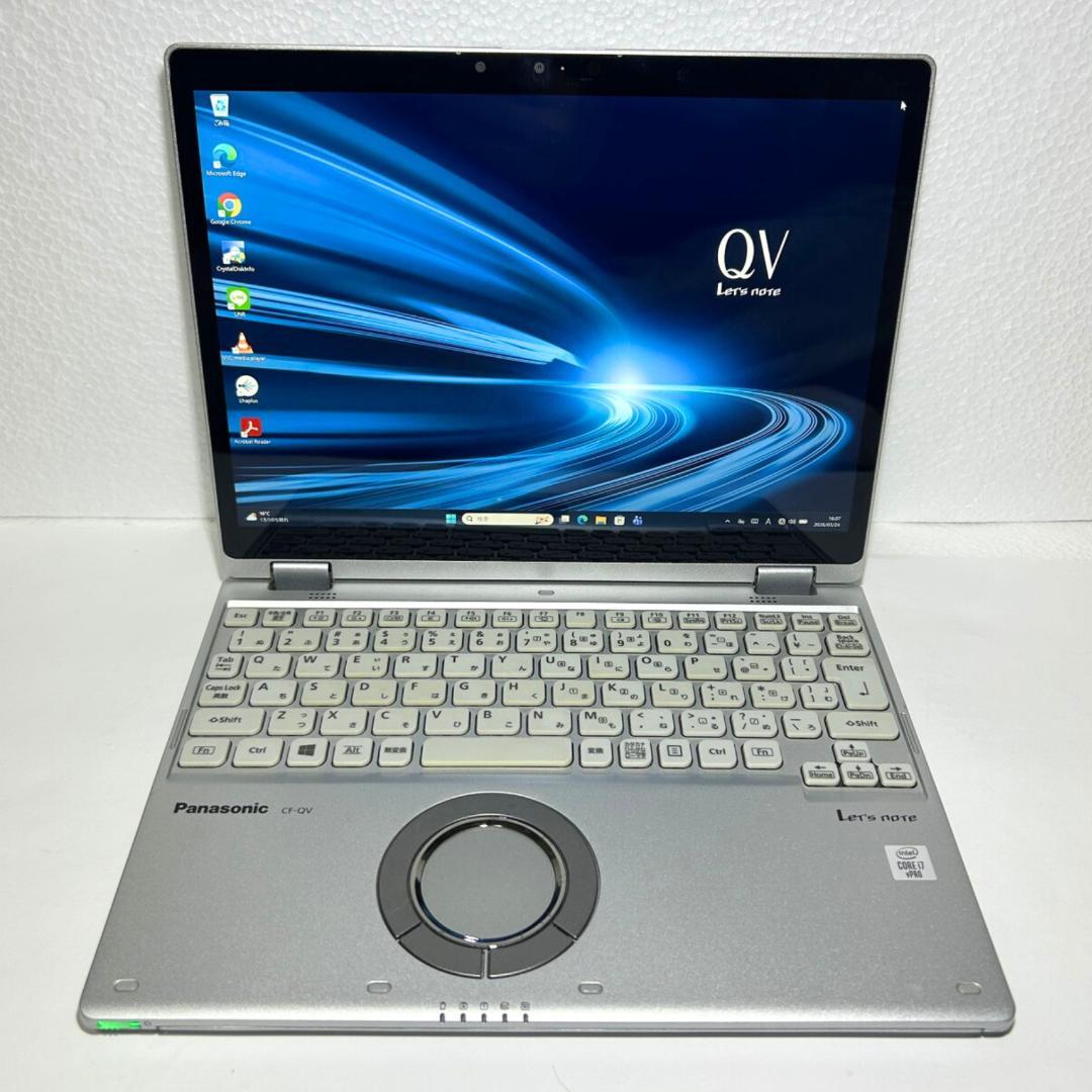 究極2in1✨第10世代i7 16GB 新品1TB レッツノート QV9