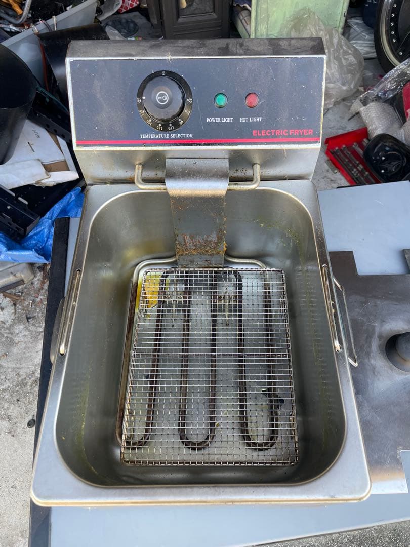 FL-DS6電気フライヤー 6L 1400W ダイシン