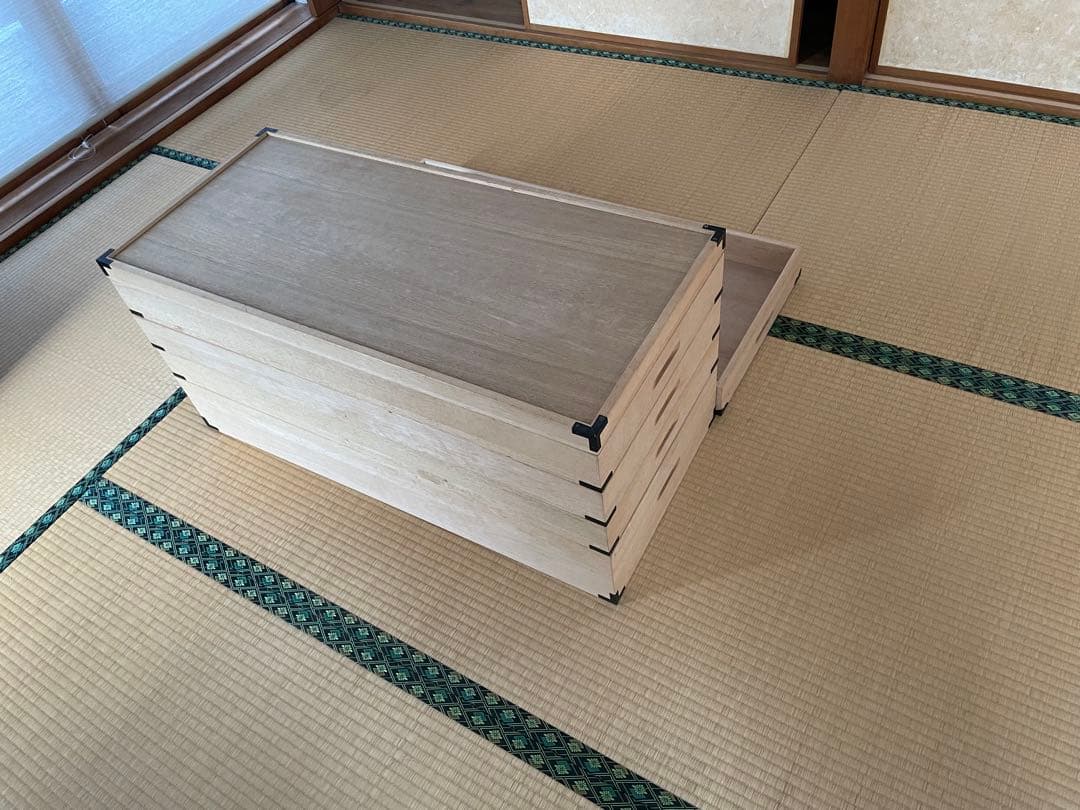 桐の収納ケース