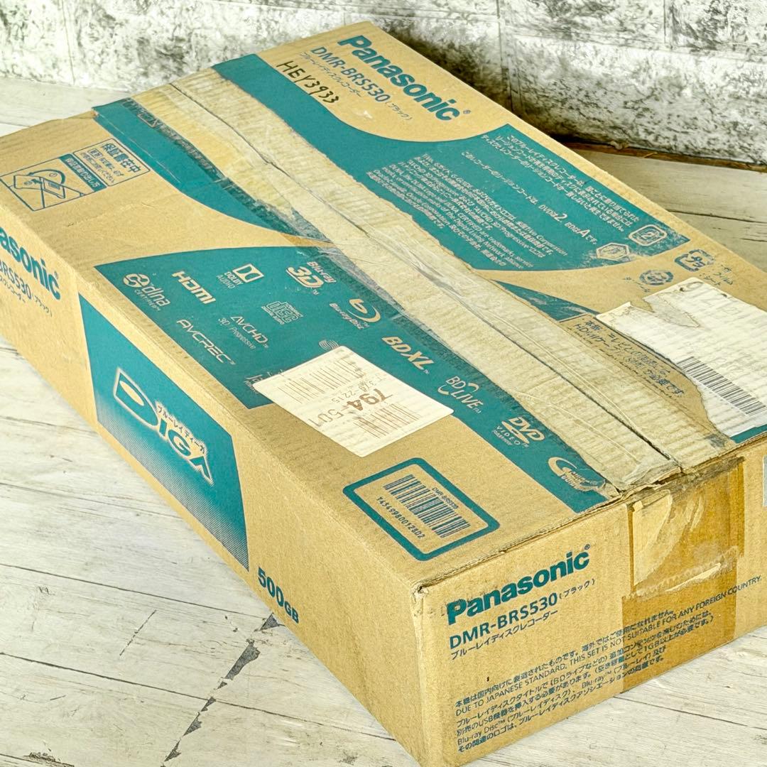 Panasonic「DMR-BRS530」HDD 500GB・シングルチューナー