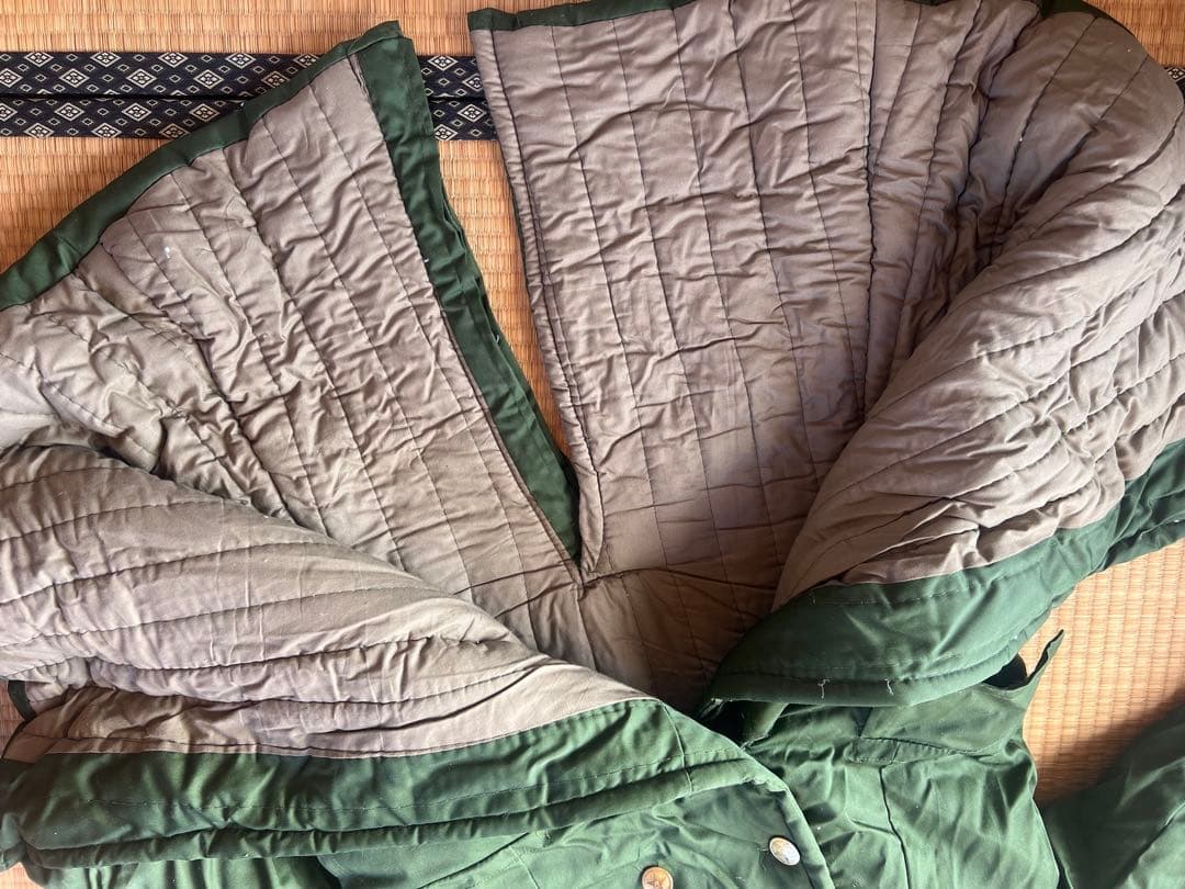 実物　中越戦争時代85式中国軍ロングコート　人民服ダブルブレスト モッズコート