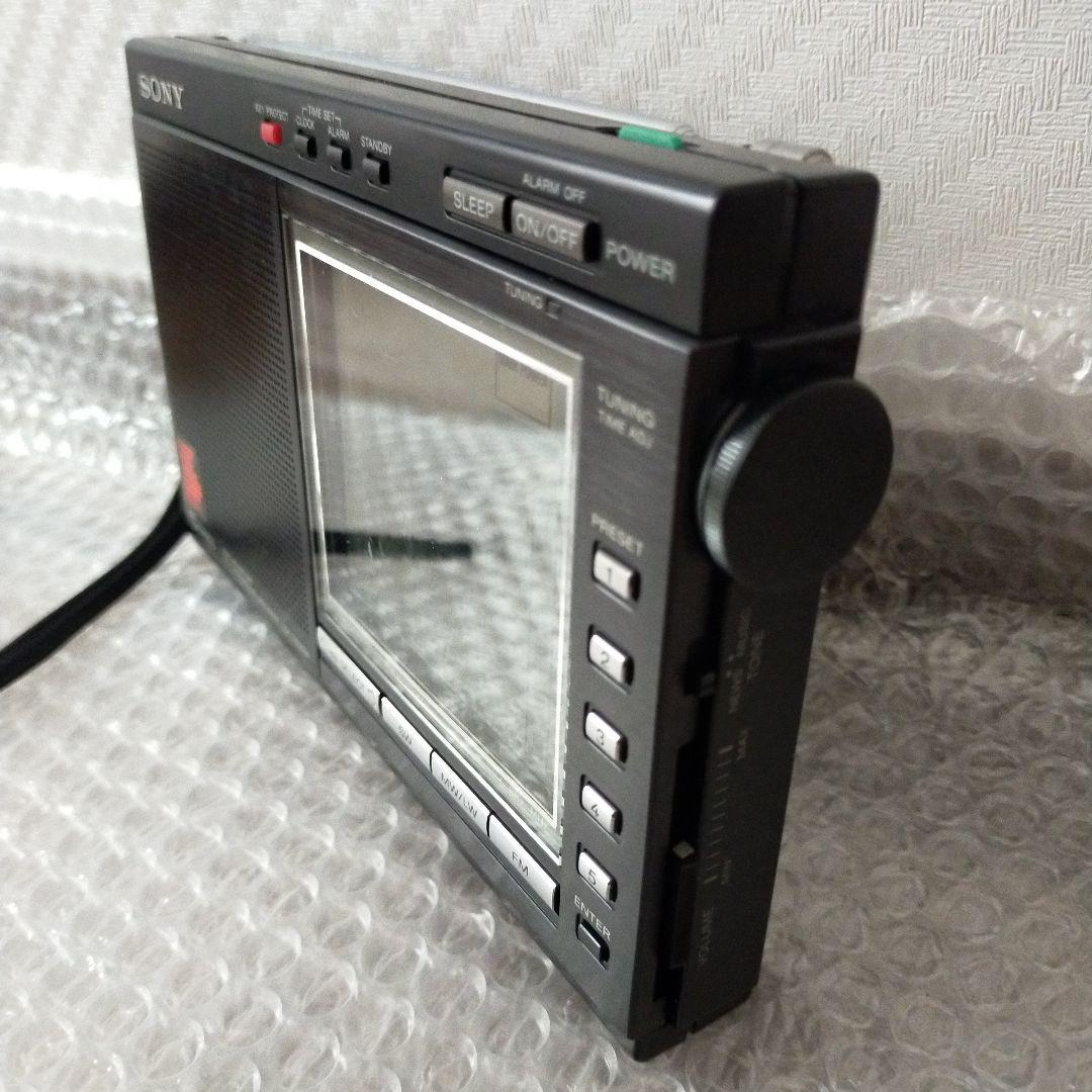 動作品　　SONY ICF-7600DA FM/AM/SW 短波ラジオ