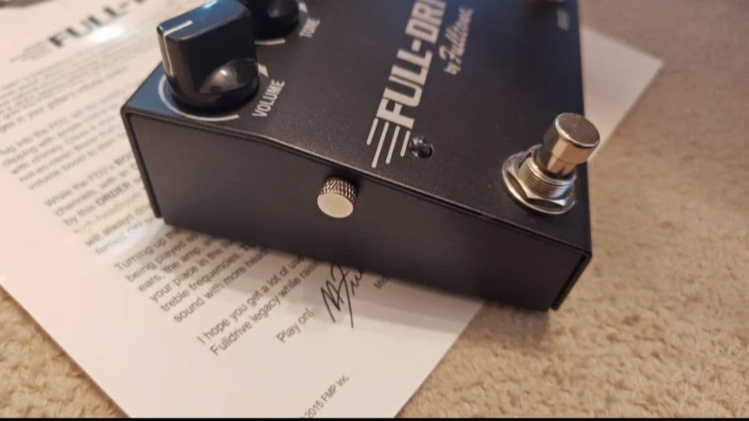 Fulltone FULL-DRIVE3 ギターエフェクター TS ブースター