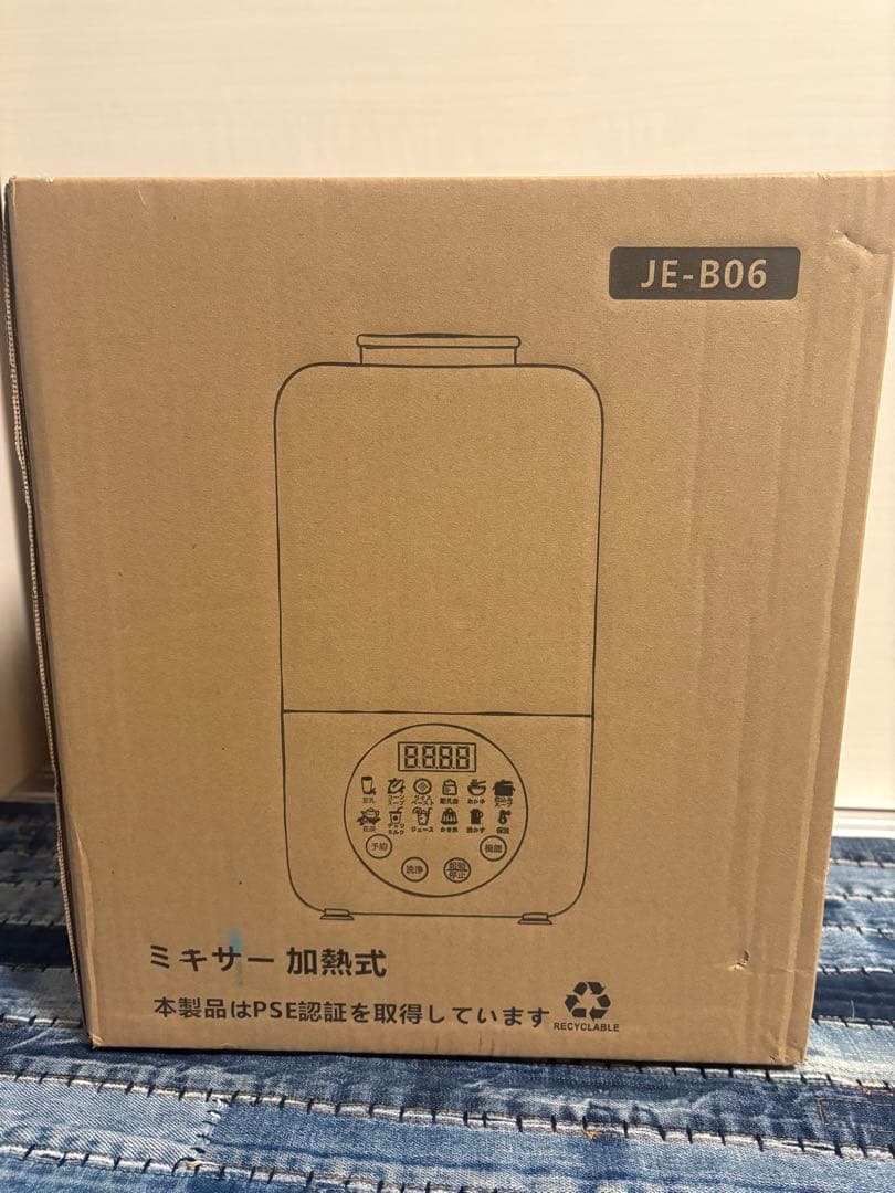 加熱式ミキサー　豆乳メーカー　JE-B06
